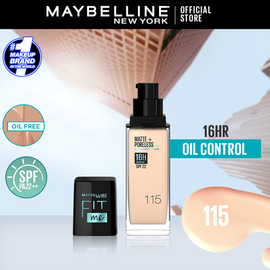 Maybelline Fit Me Matte Foundation 30Ml