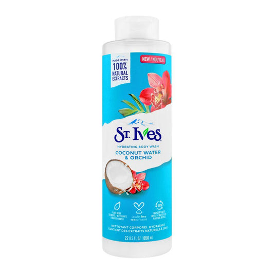 St. Ives - Body Wash Coconut Water & Orchid 22Oz/650Ml