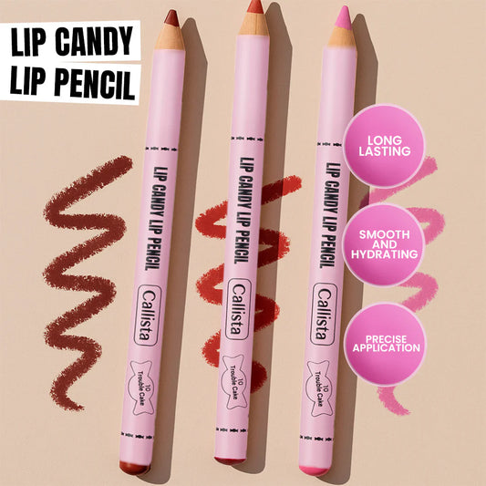 Callista Beauty - Lip Candy Lip Pencil - 13 Espresso Fudge - Brown