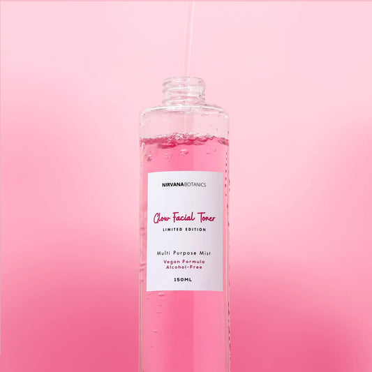 Nirvana Botanics - Pink Glow Facial Toner - Oily & Acne Prone Skin