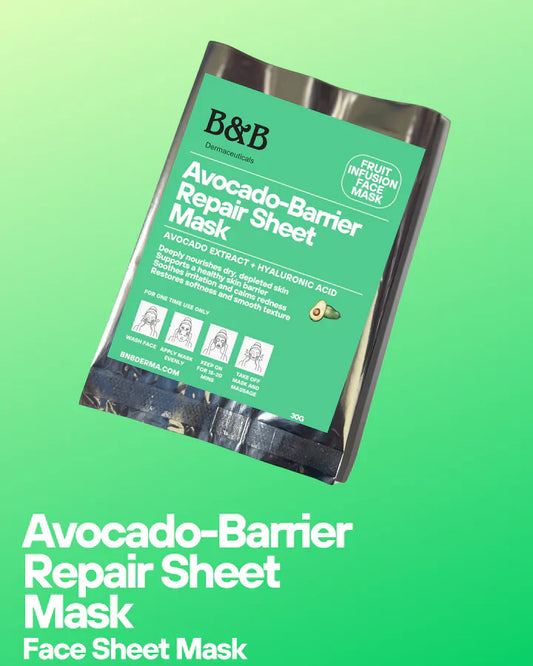 B&B Derma - Avocado-Barrier Repair Sheet Mask