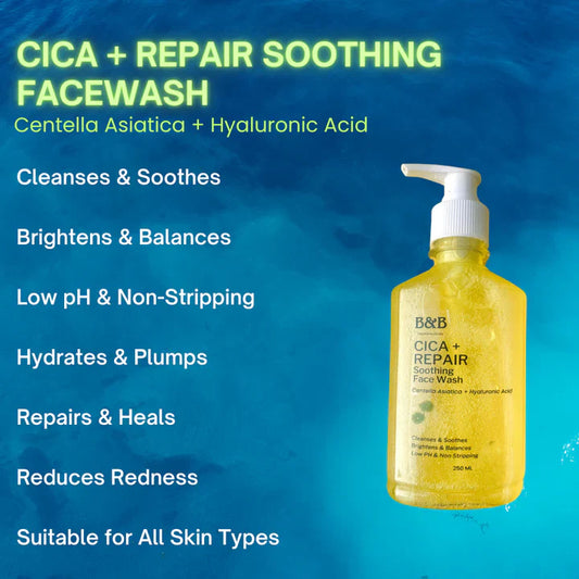 B&B Derma - Cica + Repair Soothing Face Wash