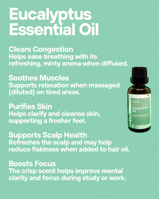 B&B Derma - Eucalyptus Essential Oil
