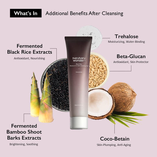 HaruHaru - Black Rice 5.5 Soft Cleansing Gel 100Ml