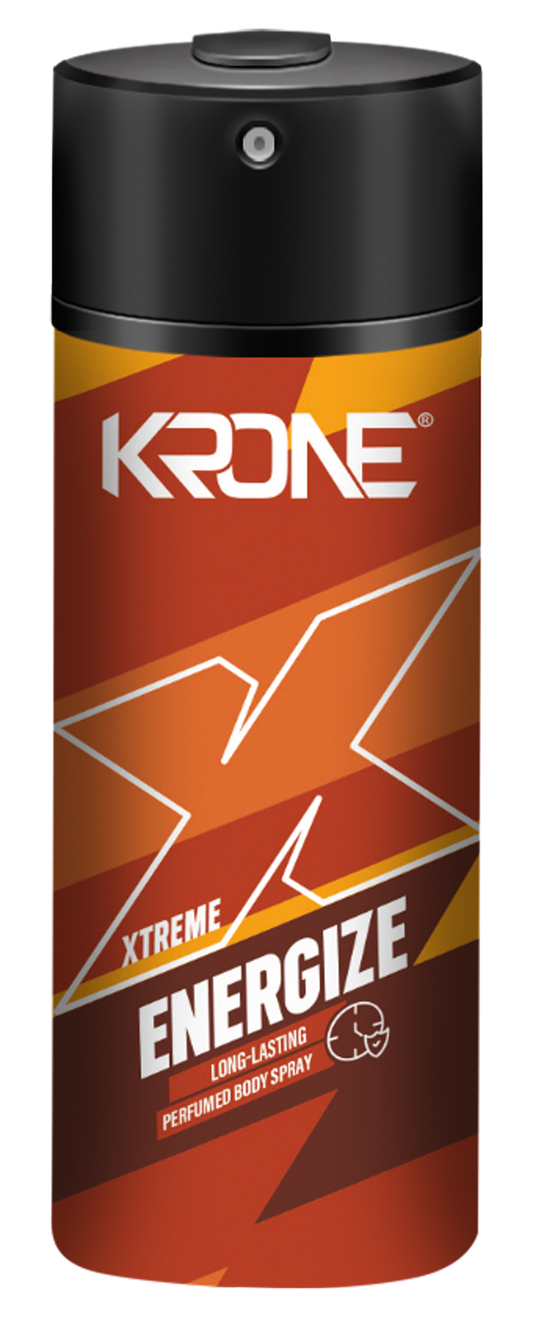 Krone Xtreme Energize Body Spray 150ml