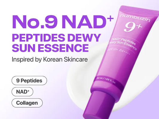 Numbuzin - No.9 NAD+ Peptides Dewy Sun Essence - 50ml