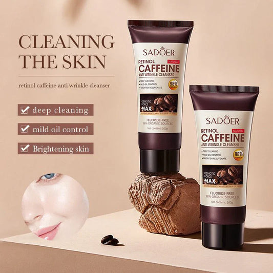 Sadoer Retinol Caffeine Anti Wrinkle Cleanser 100G