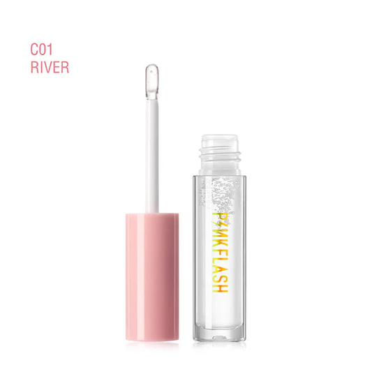 PinkFlash - Lasting Glossy Lipgloss - C01