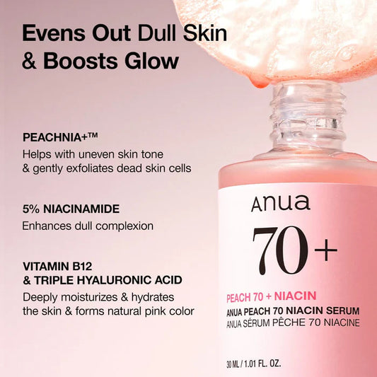 Anua Peach 70 Niacin Serum/30ml