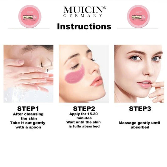 Muicin - Spot Away Eye Patches & Cleanser - 60 Pairs