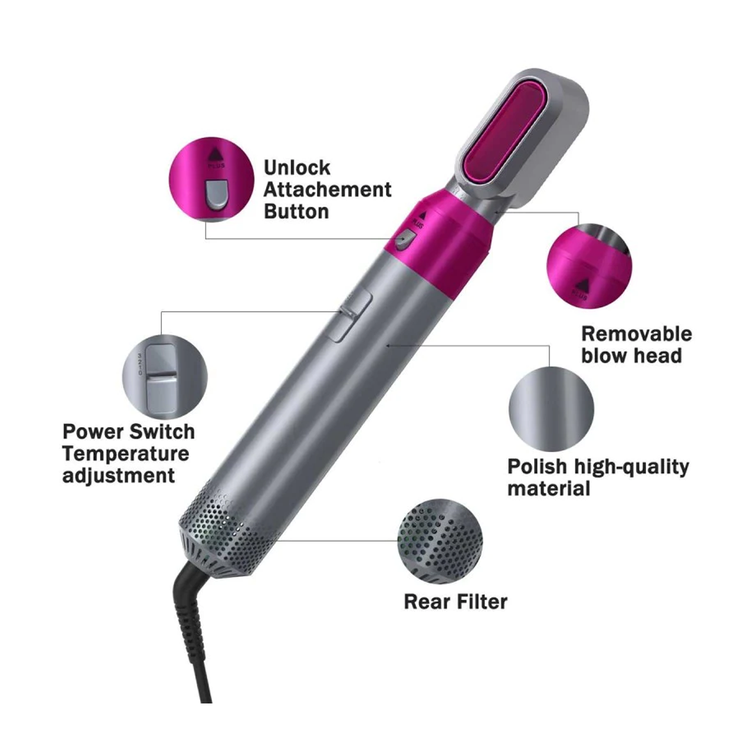 One Step 5-in-1 Multifunctional Hair Dryer Styling Tool
