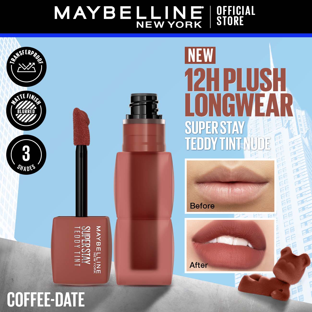 Maybelline - Superstay Teddy Lip Tint