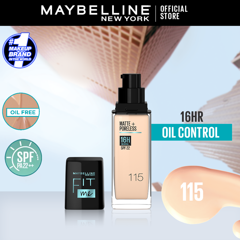 Maybelline Fit Me Matte Foundation 30Ml