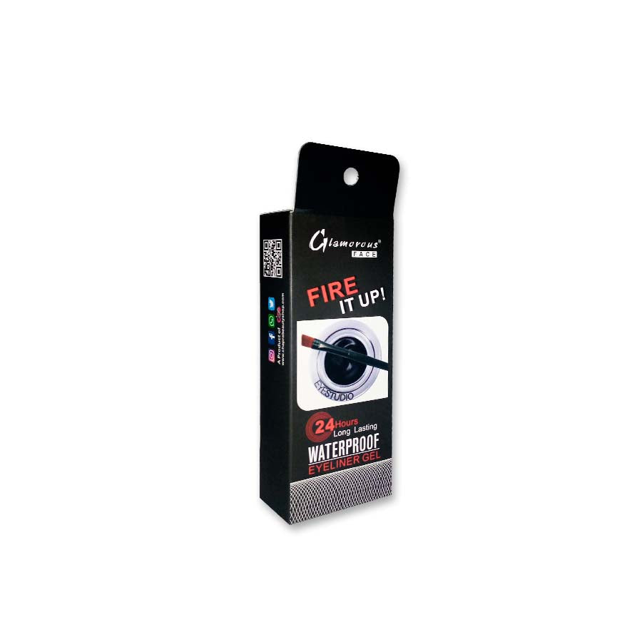 Glamorous Face - Fire It Up! Waterproof Eyeliner Gel