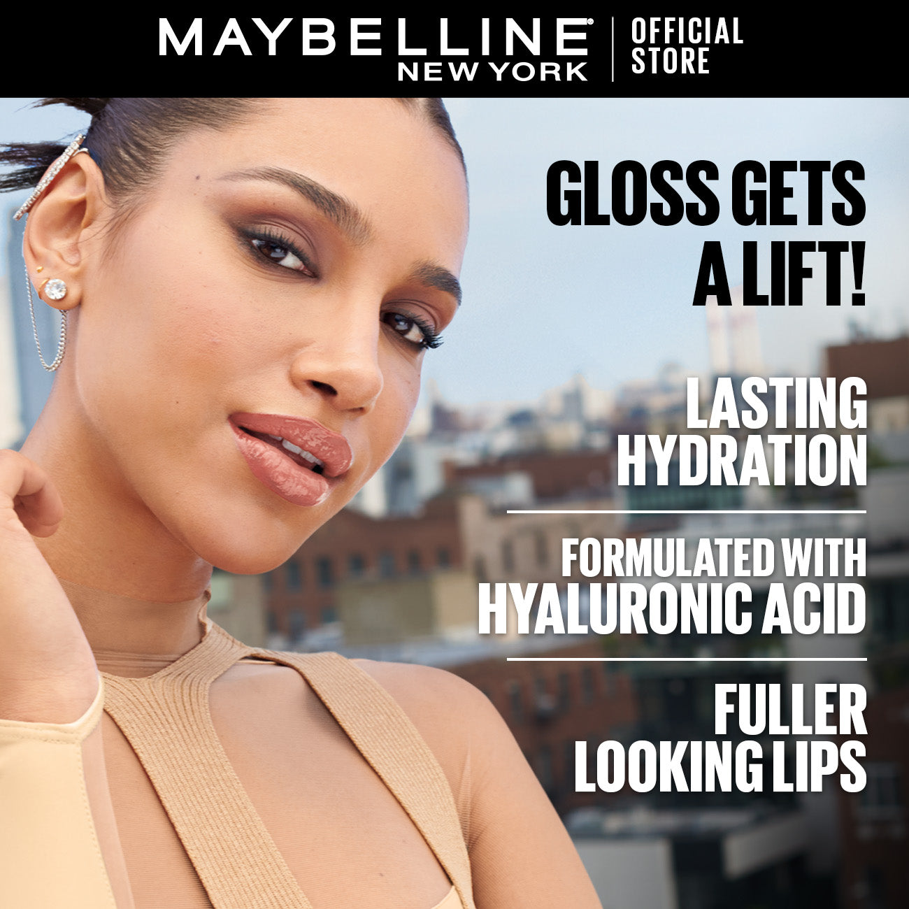 Â Maybelline New York Lifter ShineÂ® Hydrating Lip Gloss With Hyaluronic Acid