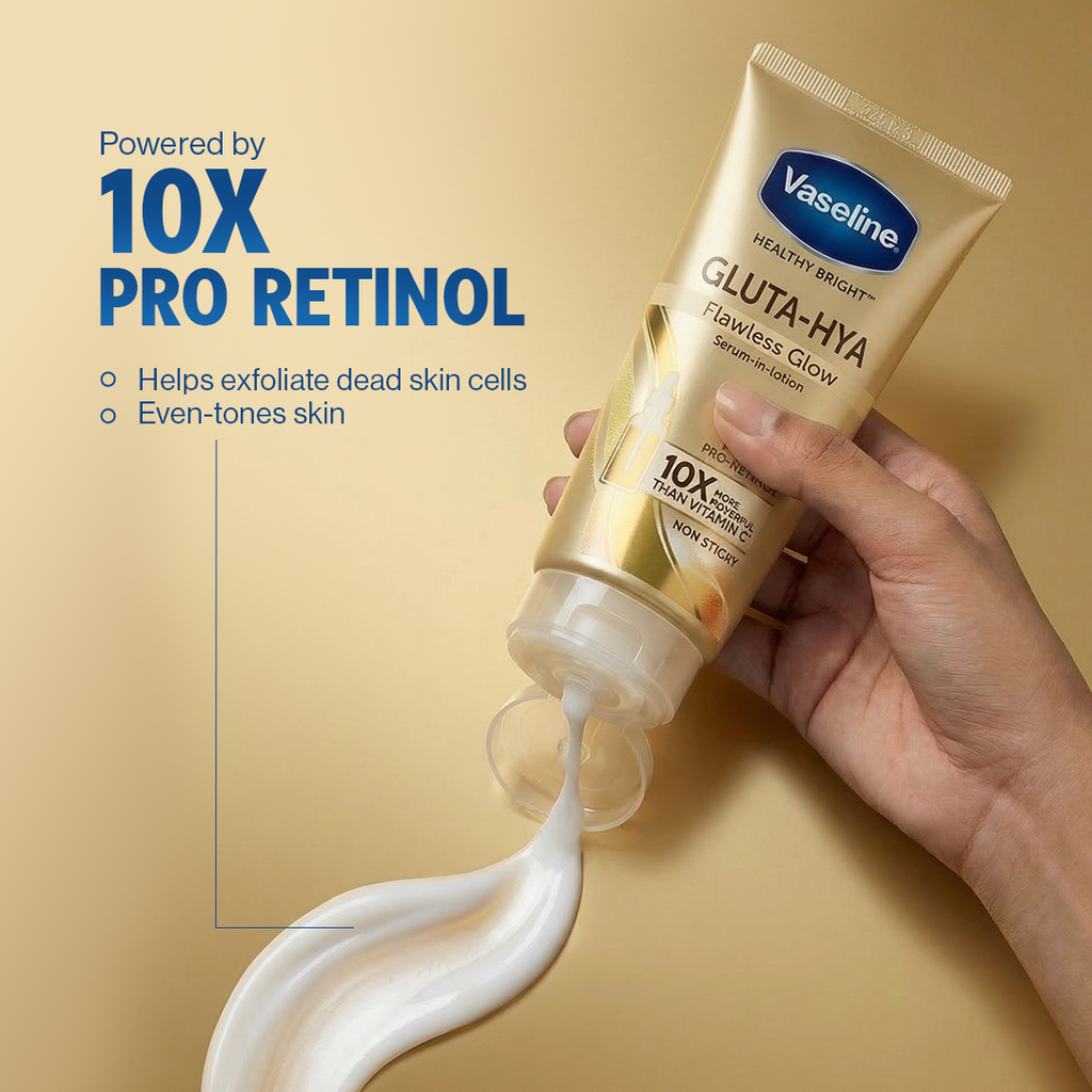 Vaseline - Gluta Hya Flawless Glow Serum - 200ml
