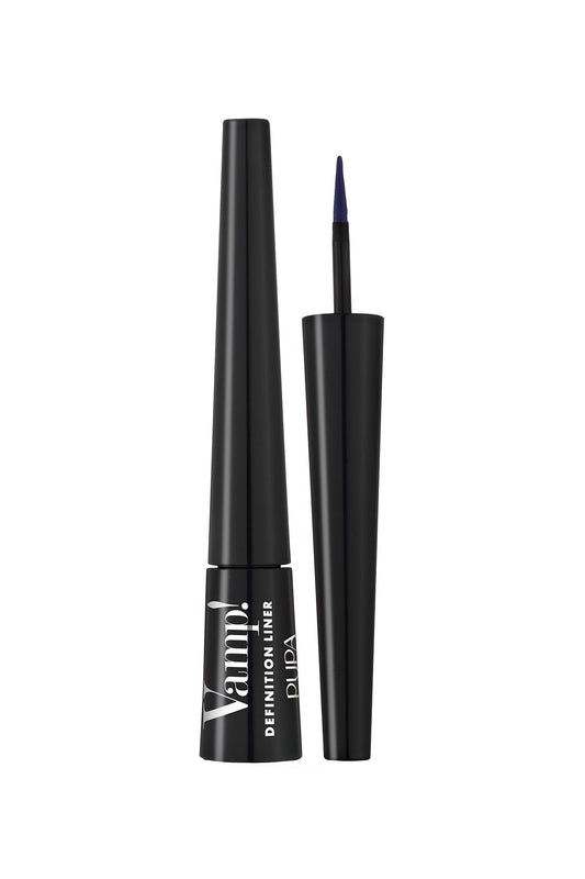 Pupa Milano - Vamp Definition Liner With Felt-Tip Applicator - Deep Blue