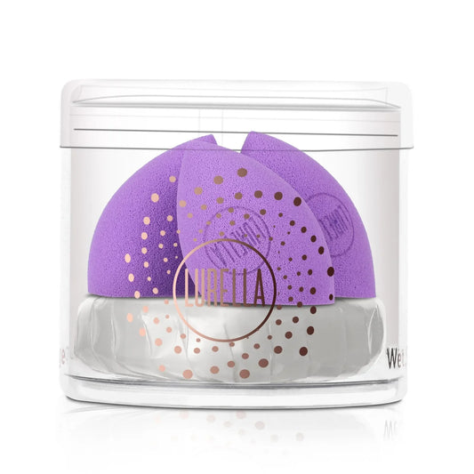 Lurella - Mini Angled Sponge Pack - Purple