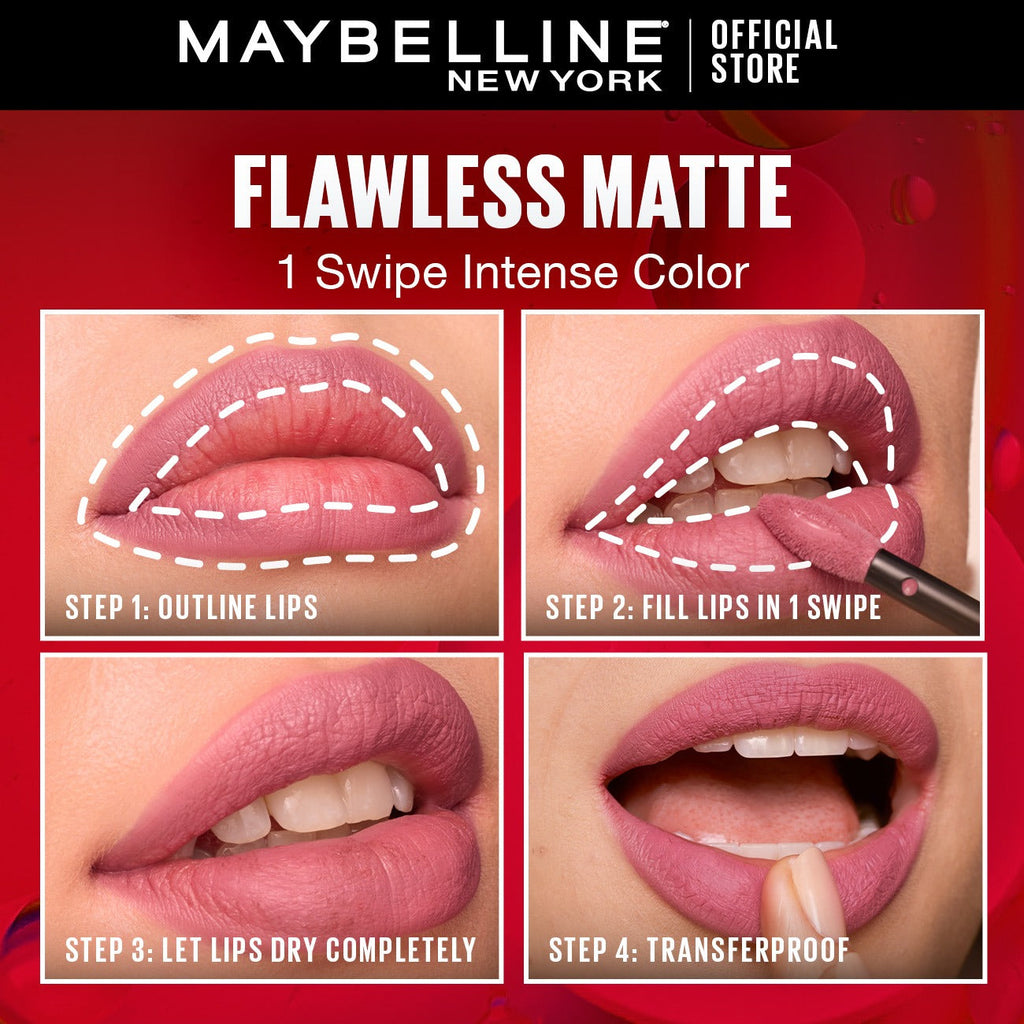 Maybelline New York Super Stay Matte InkÂ® Bold Long-Lasting Liquid LipstickÂ 