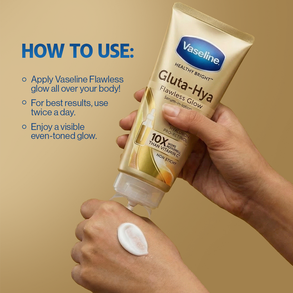 Vaseline - Gluta Hya Flawless Glow Serum - 70ml
