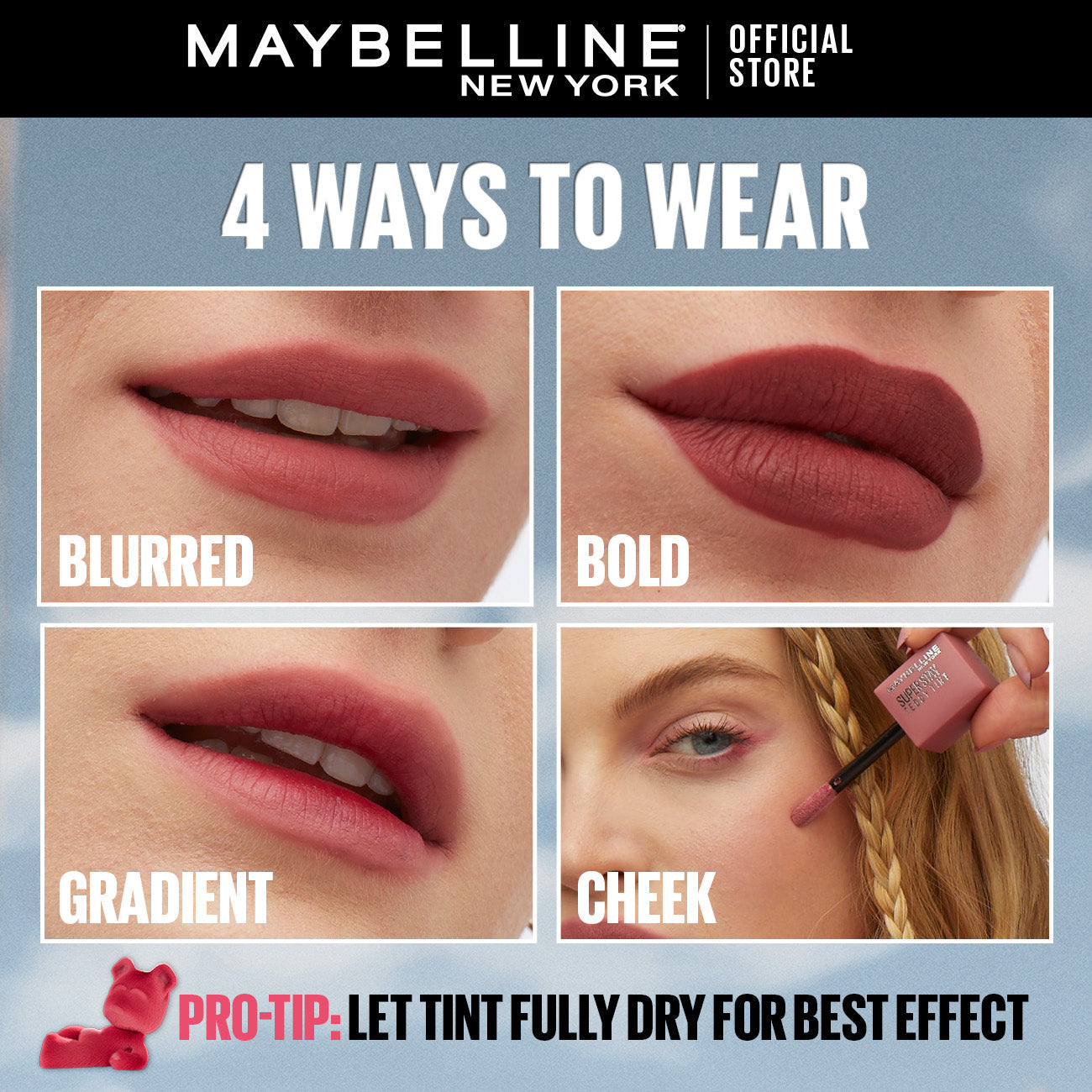 Maybelline New York's Super Stay Teddy Tints The 12-Hour Liquid Lip Tint!