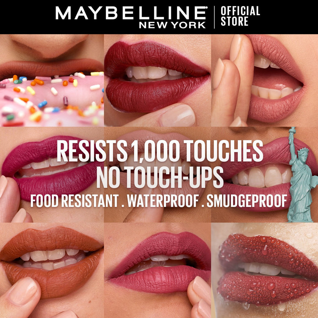 Maybelline New York Super Stay Matte InkÂ® Bold Long-Lasting Liquid LipstickÂ 