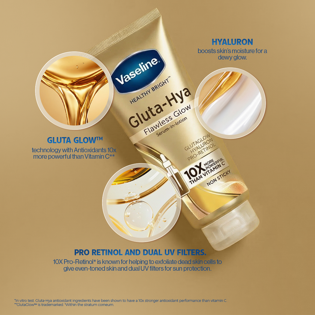 Vaseline - Gluta Hya Flawless Glow Serum - 70ml
