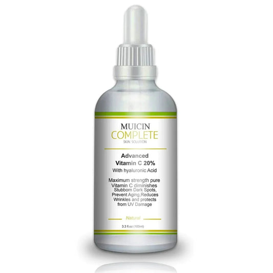 Muicin - Vitamin C + Hyaluronic Acid Complete Skin Solution Serum 30Ml