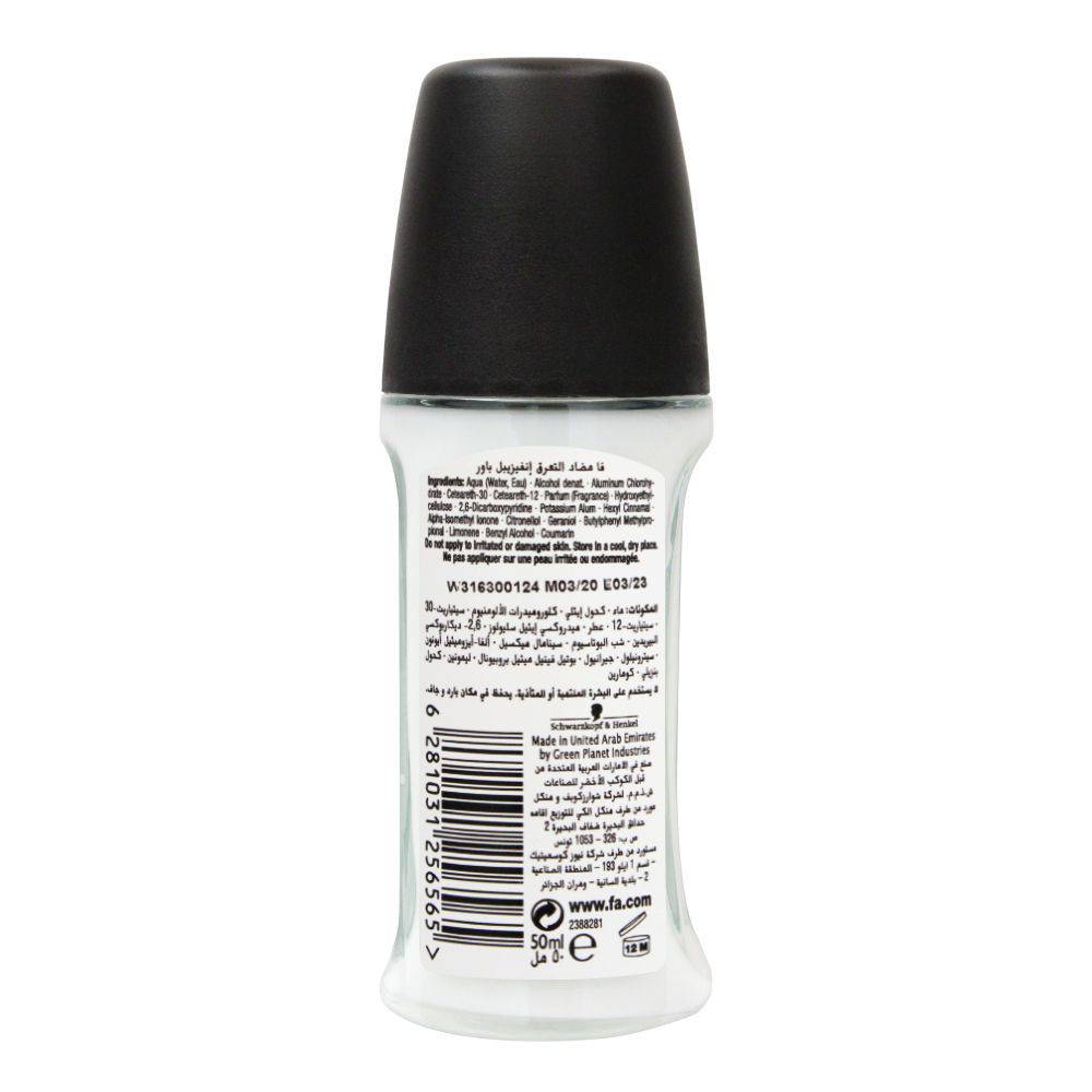 Fa Deodorant Roll On Invisible Power 50Ml