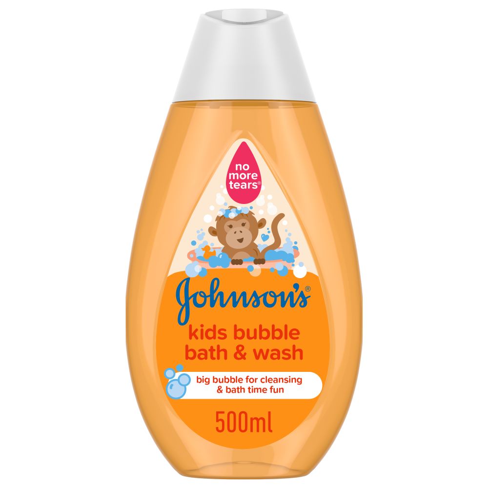 Johnsons Kid's Bubble Bath & Wash 500ml