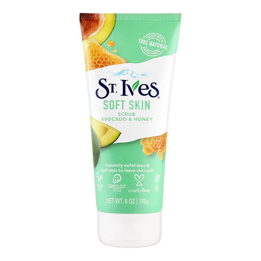 St. Ives -  Face Scrub Soft Skin Avocado & Honey 6Oz/170G