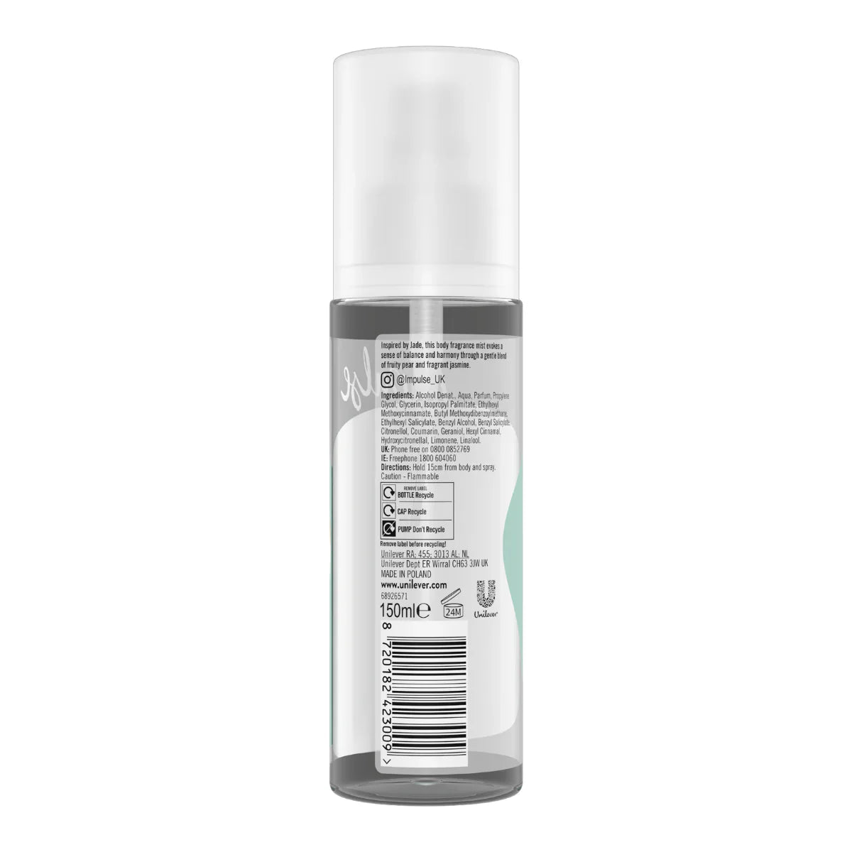 Impulse - Body Mist Balance Mind - 150Ml