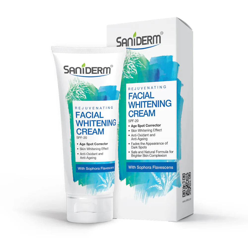 Saniderm Facial Whitening Cream SPF 20 With Sophora Flavescens