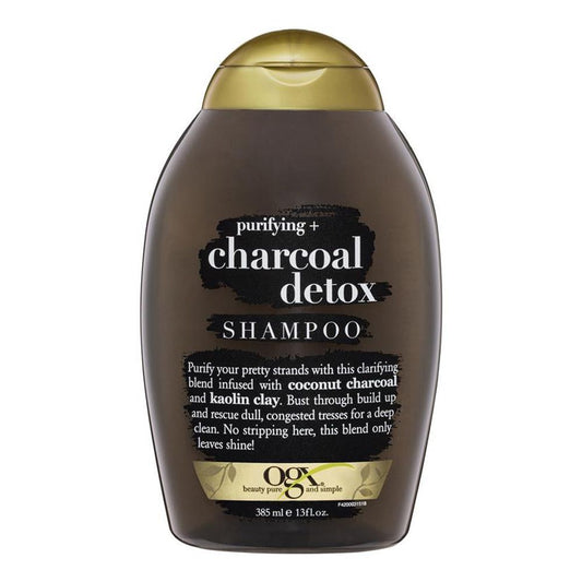 OGX Purifying + Charcoal Detox Shampoo 385 Ml 13Fl.Oz (USA)