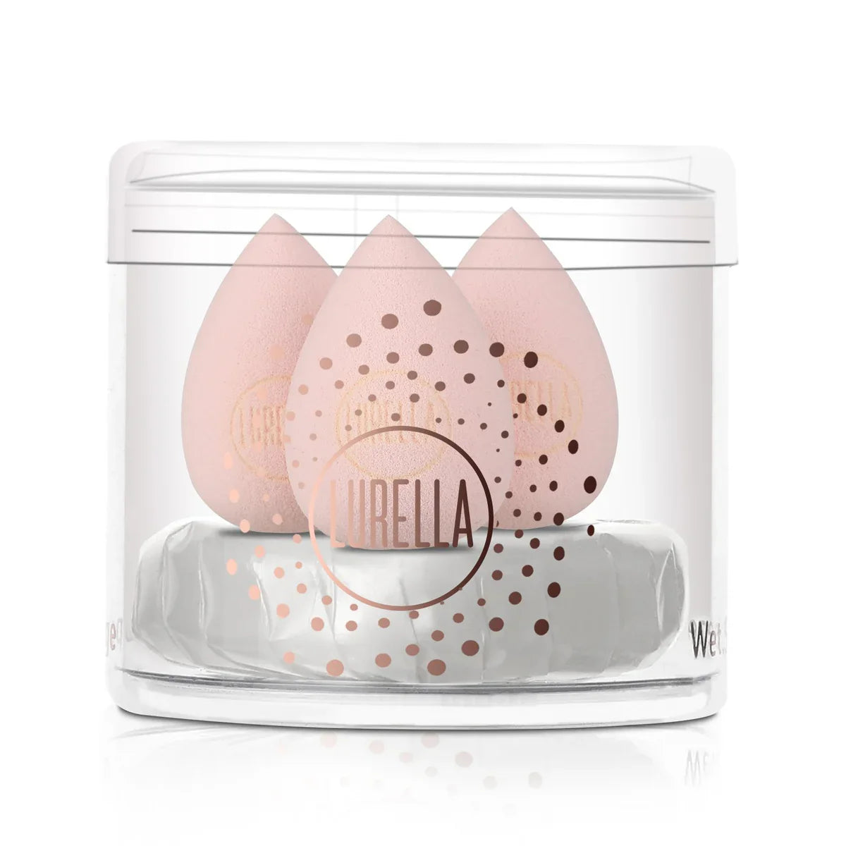 Lurella - Mini Teardrop Sponge Pack - Baby Pink