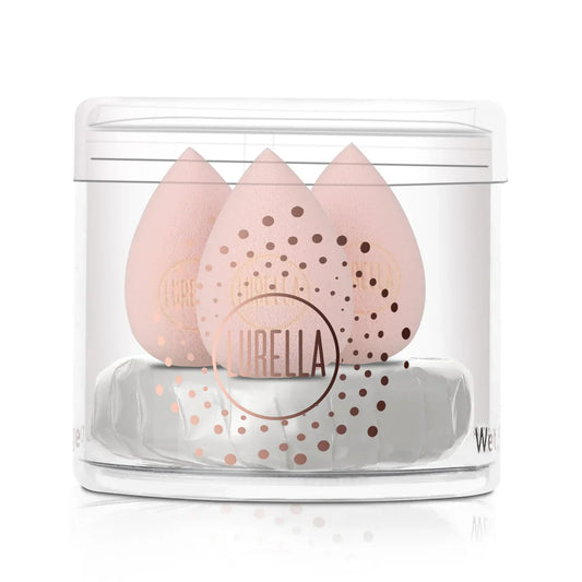 Lurella - Mini Teardrop Sponge Pack - Baby Pink