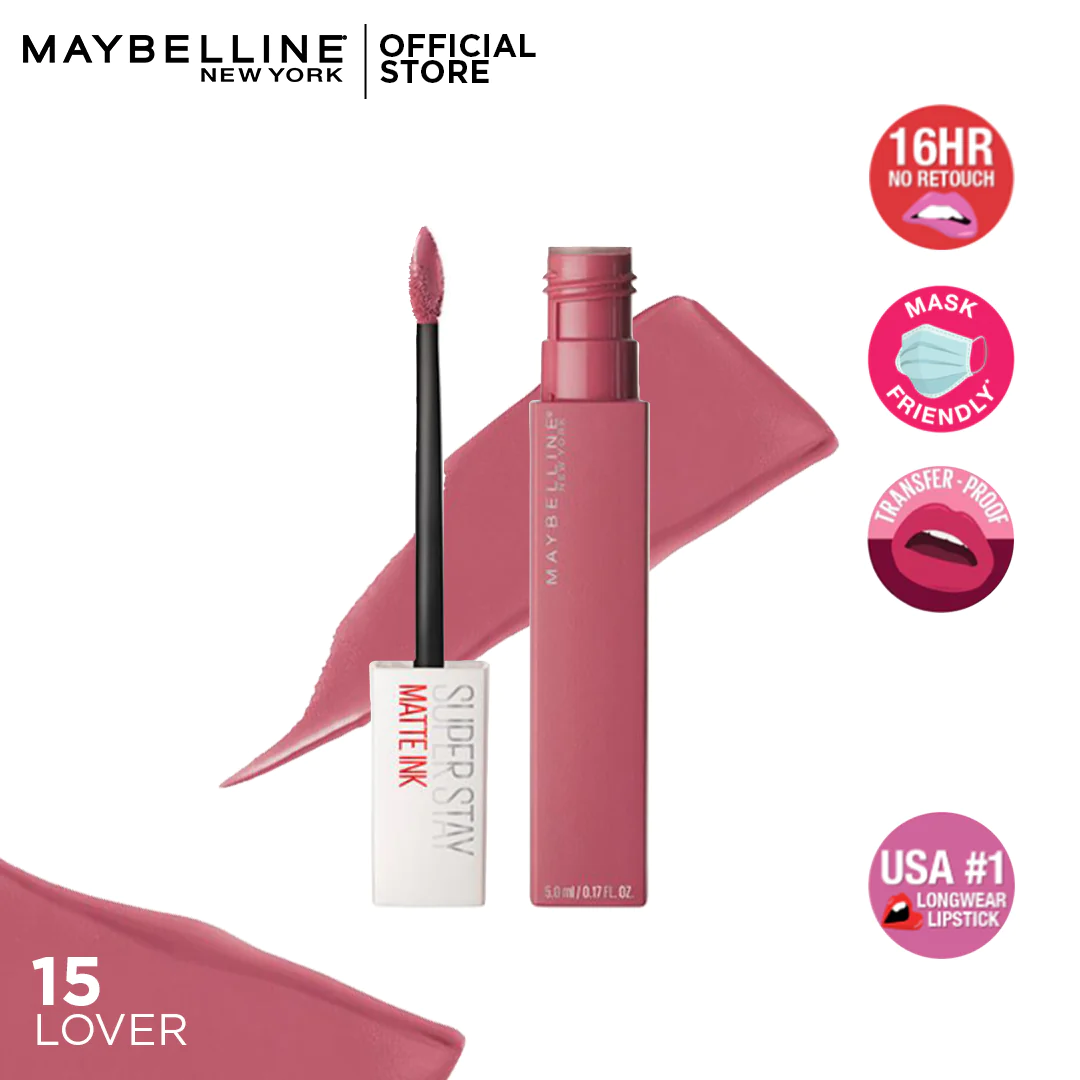 Maybelline New York Super Stay Matte InkÂ® Bold Long-Lasting Liquid LipstickÂ 