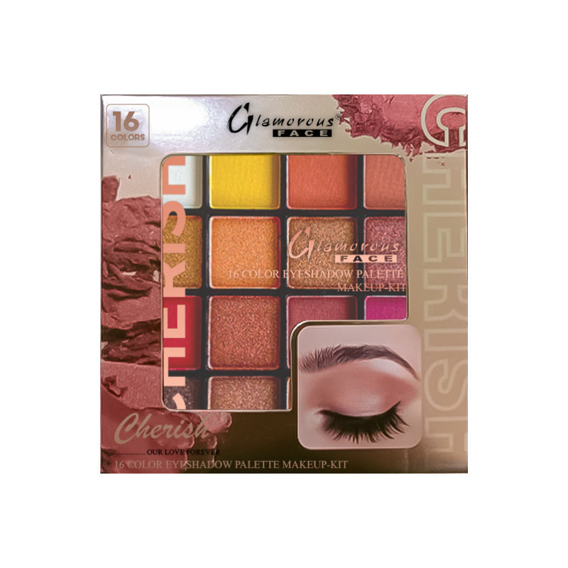 Glamorous Face - 16 Color Cherish Eyeshadow Palette