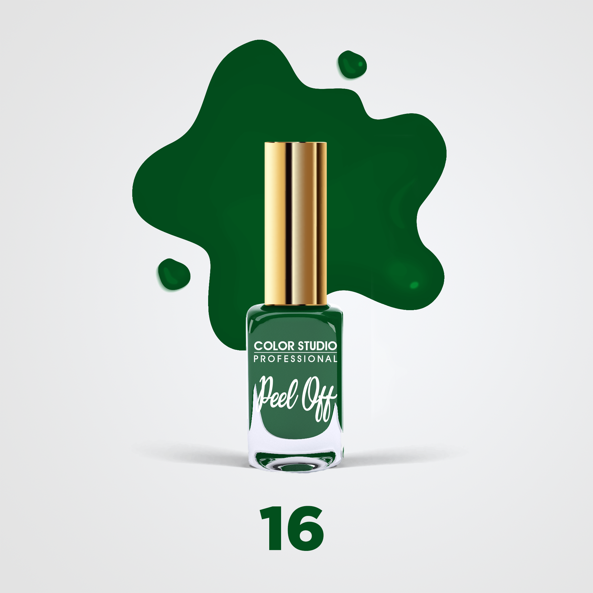 Color Studio - 16 Elaan - Peel Off Nail Colors - Water Based Nail Polish