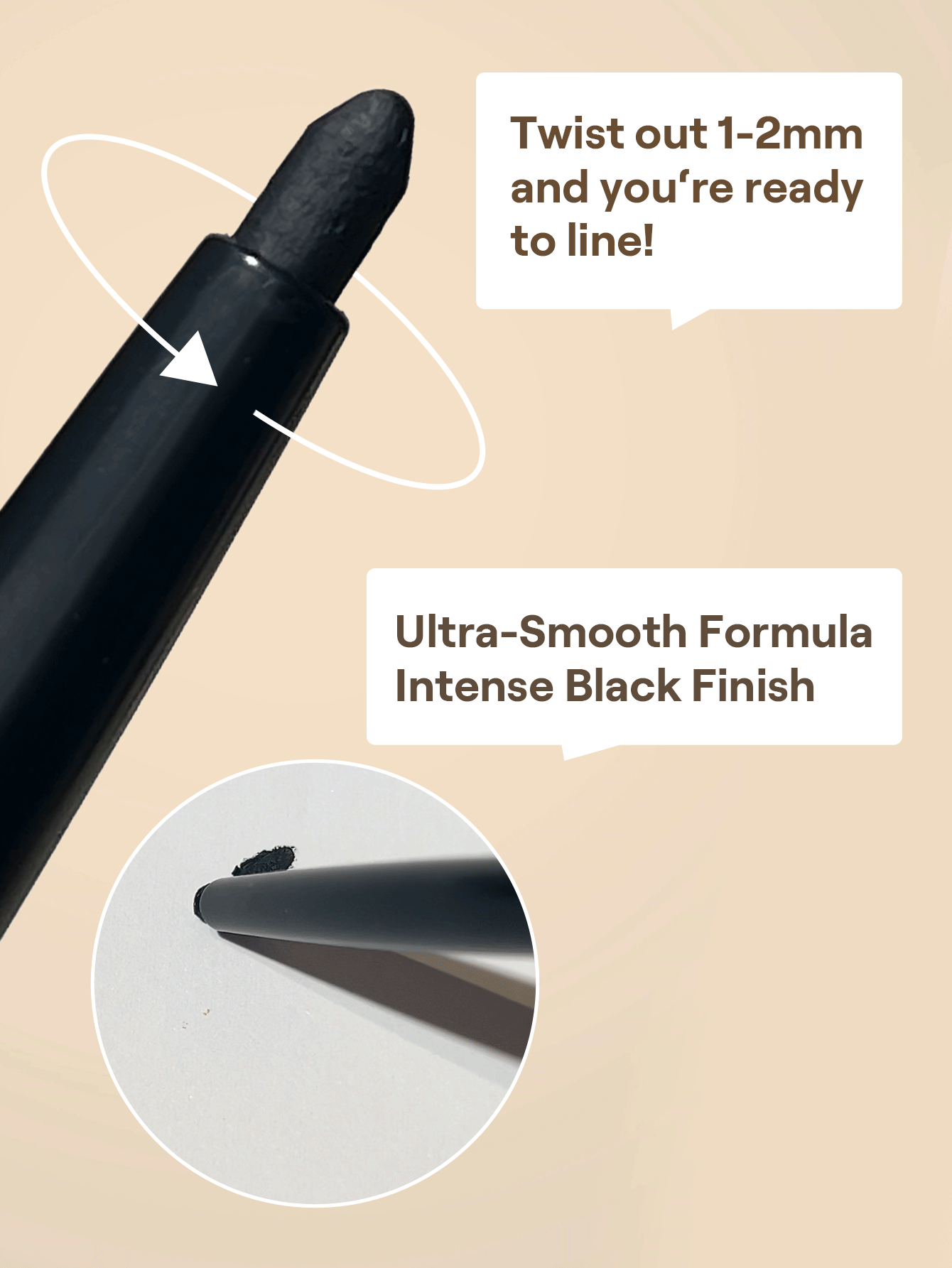 Sheglam - On-Line Creamy Eyeliner Black - 0.25G