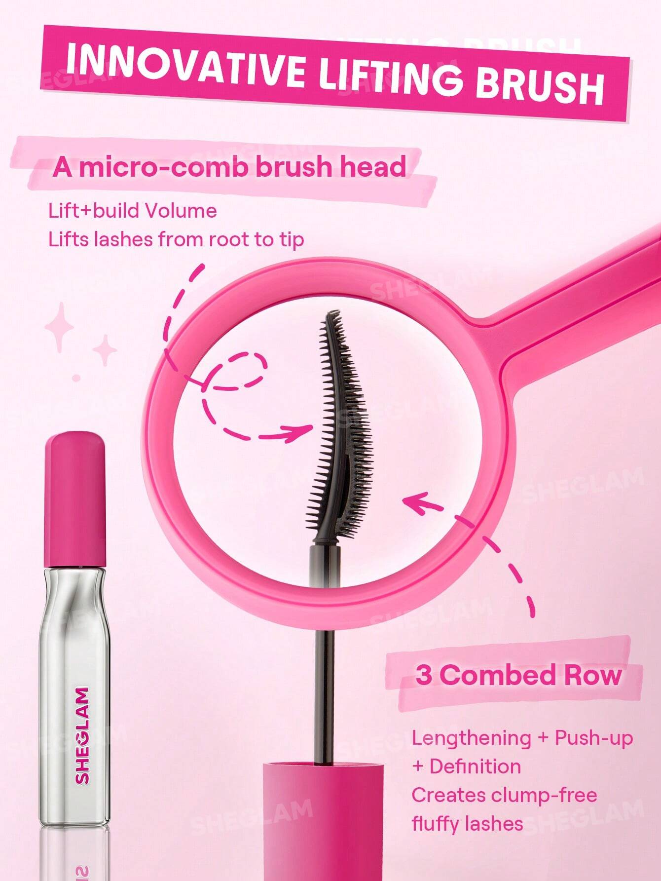 Sheglam - Lash Lighter Up & Out Mascara Black - 8Ml