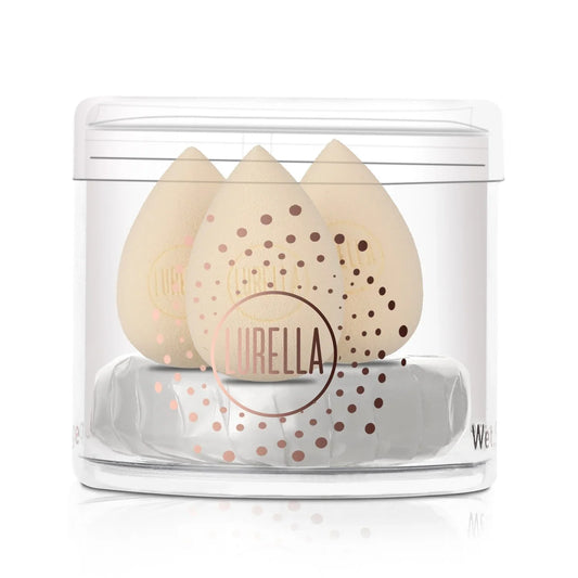 Lurella - Mini Teardrop Sponge Pack - Beige