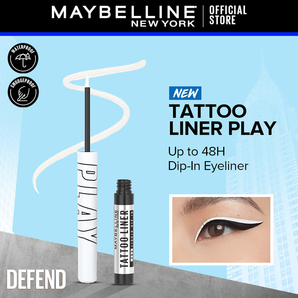 Maybelline New York Tattoo Play Liquid Waterproof Eyeliner - Ultra Longwear