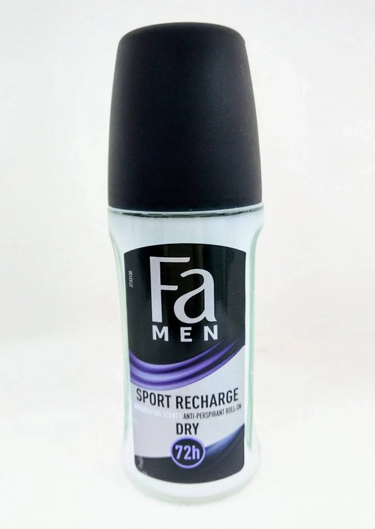 Fa Deodorant Roll On Men Sport Recharge 50Ml