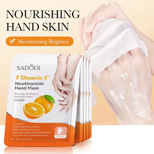 Sadoer - Niacinamide Vitamin C Whitening Hand Mask - 35G