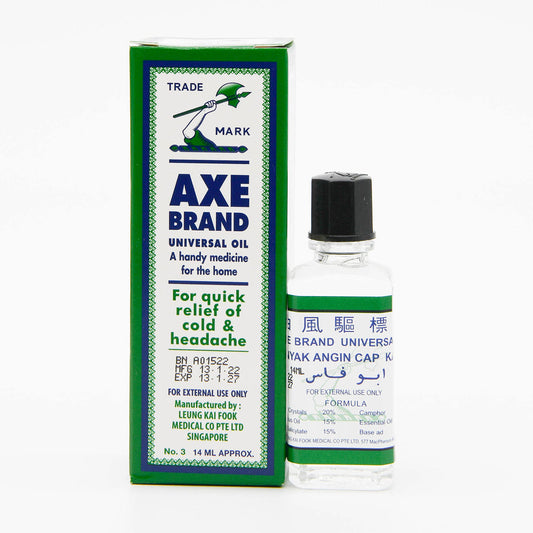 Axe Brand Universal Oil For Quick Relief Of Cold & Headache 14Ml