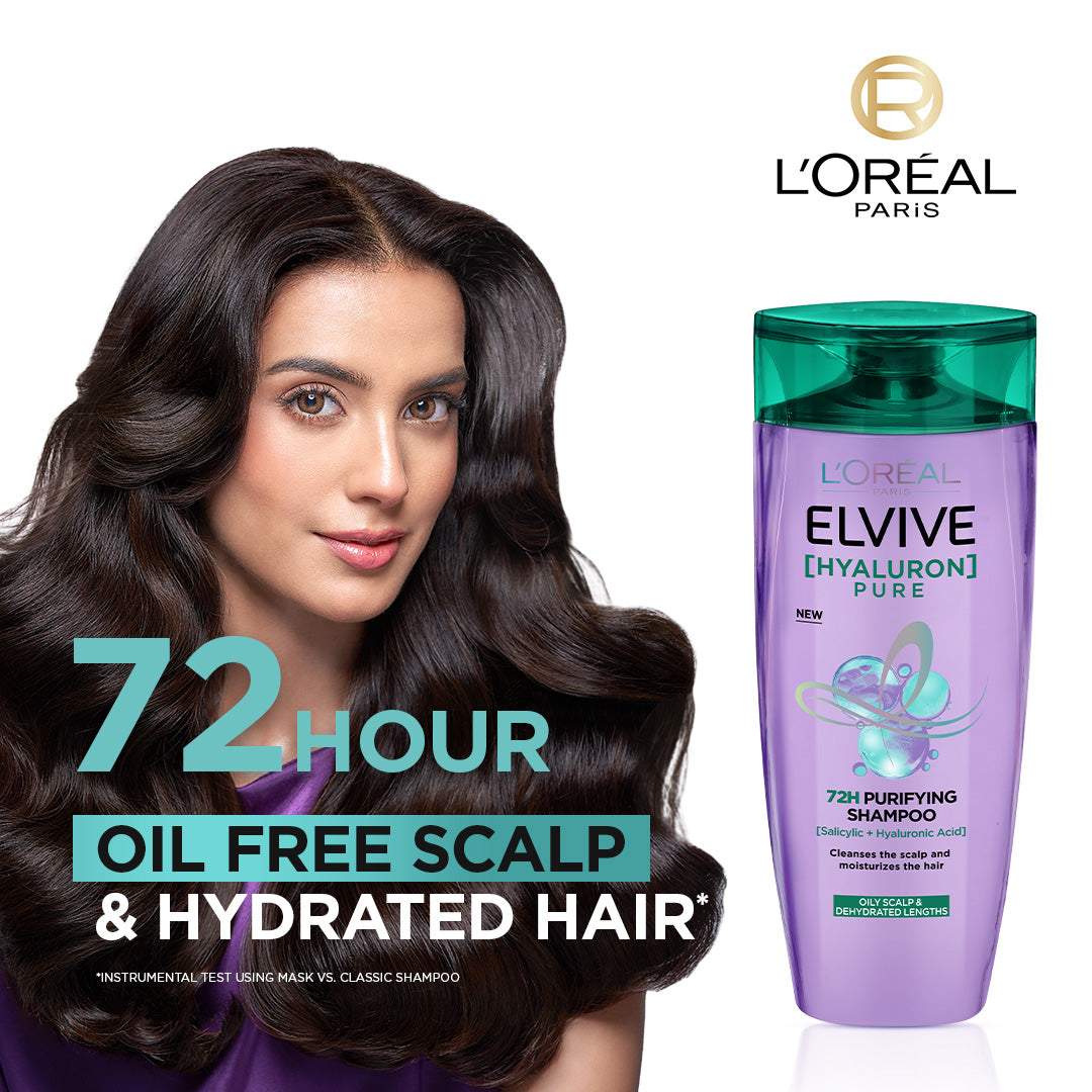 L'Oreal Paris Elvive Hyaluron Pure Shampoo 175Ml