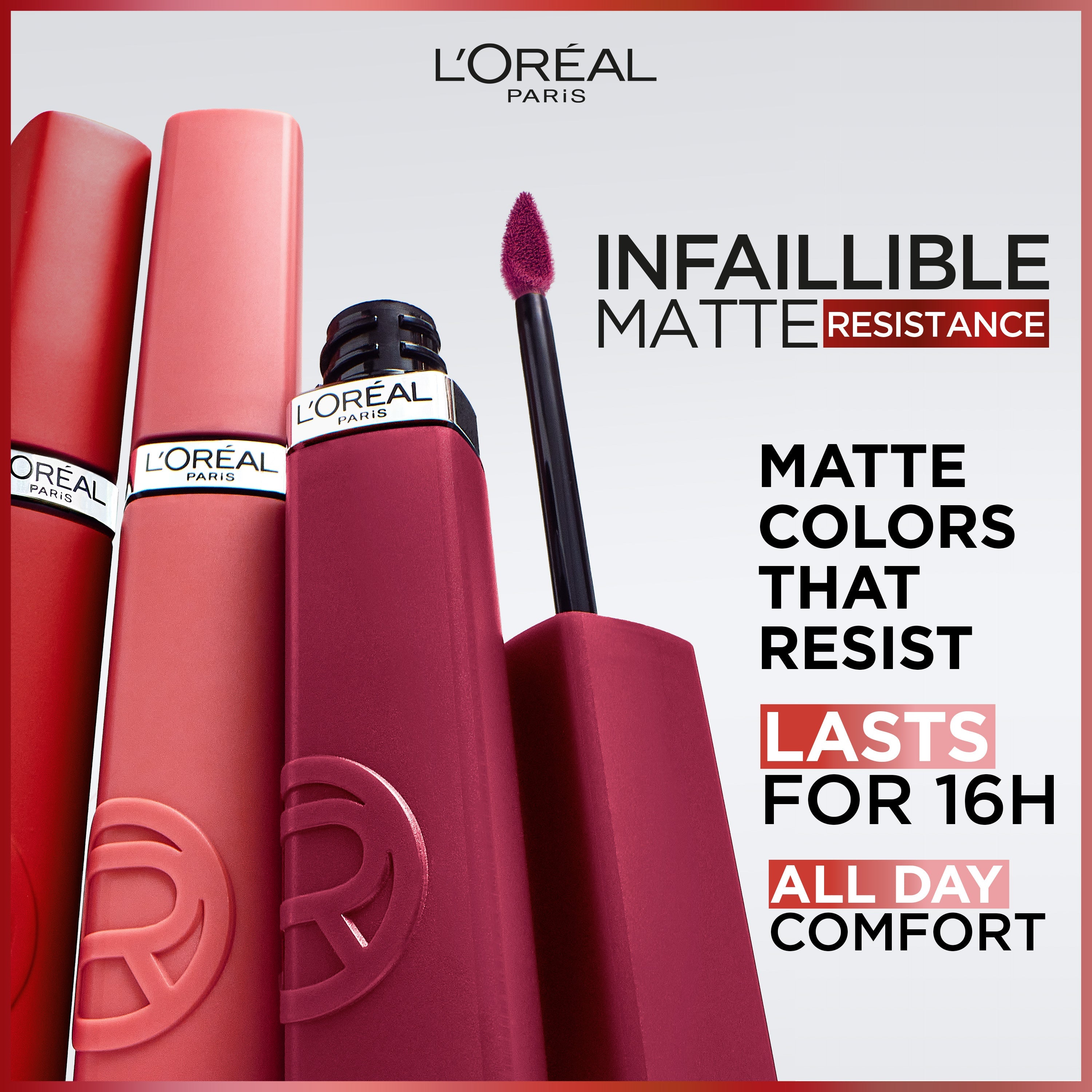 L'Oreal Paris Infallible Matte Resistance 420 Le Rouge Paris