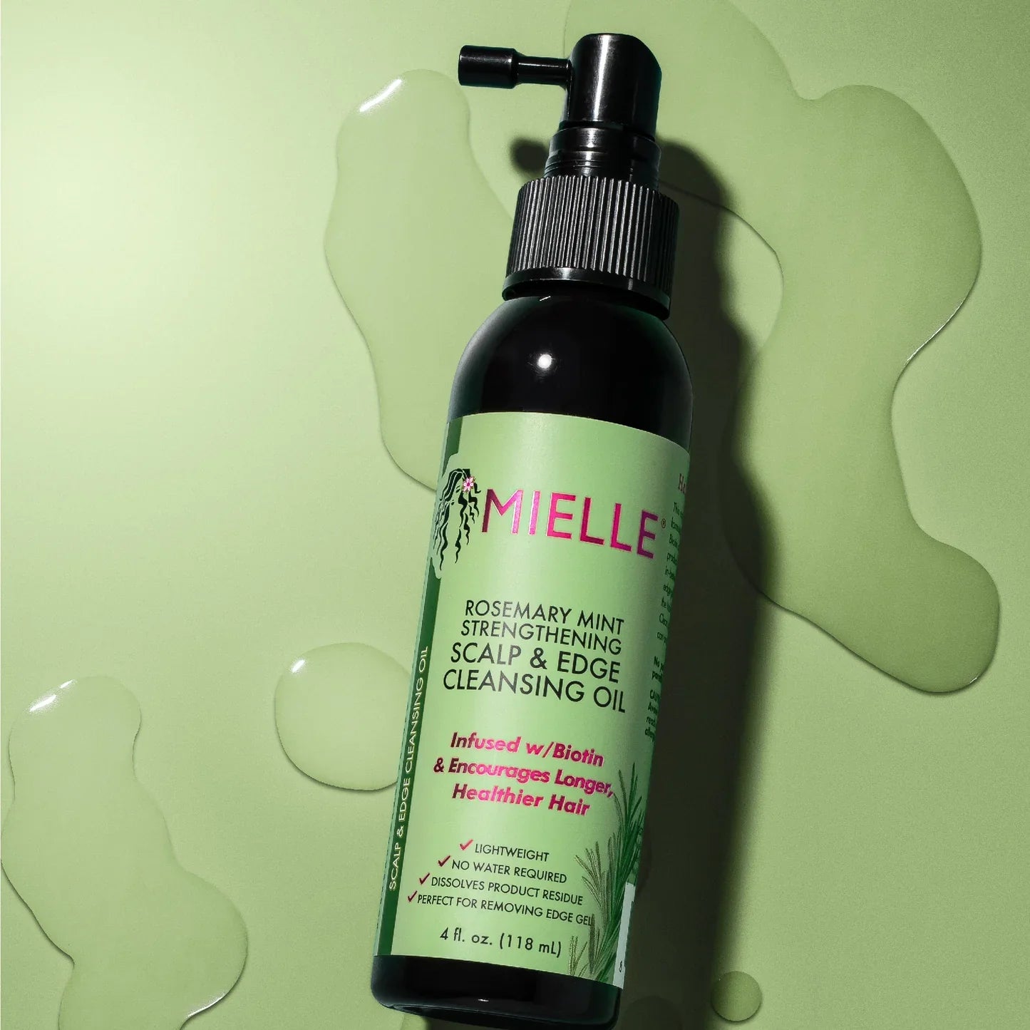 Mielle - Rosemary Mint Scalp & Edge Cleansing Hair Oil 118Ml