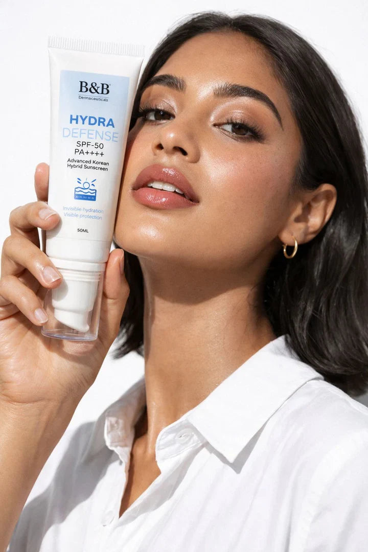 B&B Derma - Hydra Defense SPF 50 Advanced Korean Hybrid Sunscreen